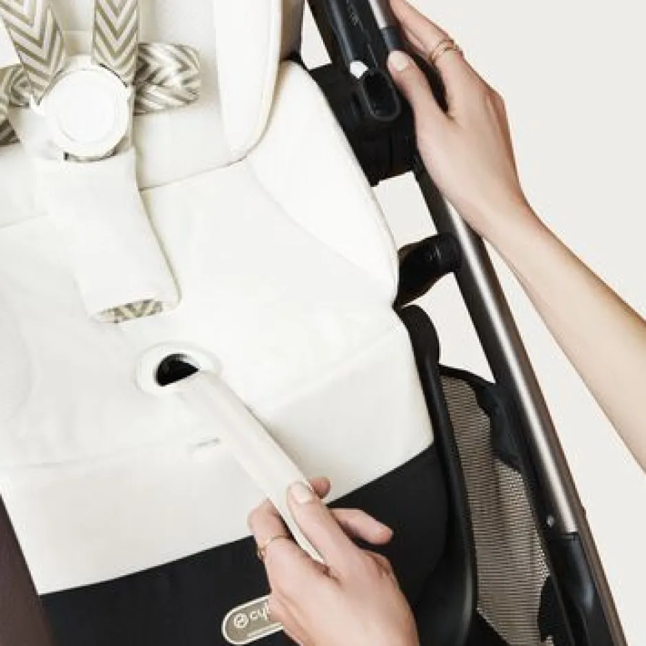 Hot Gazelle S - Moon Black Søskende/Tvillingevogne|Klapvogne Med Flade Sæder