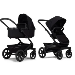 New Geo3 Komplet - Space black Kombivogne Med Ergonomiske Sæder