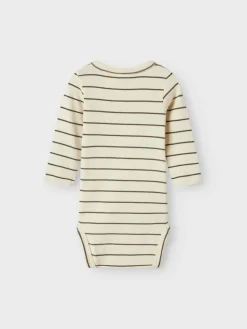 Hot Geo Lim Langærmet Slim Body - TURTLEDOVE Bodystocking Langærmet