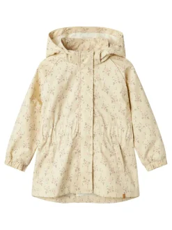 Hot Gerda lang jakke aop - BLEACHEDSA Overgangsjakker