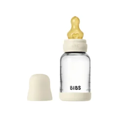 Best Glass baby bottle latex 120 ml ivory Sutteflasker