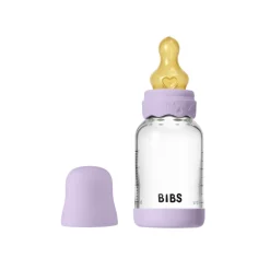 Clearance Glass boheme baby bottle latex 120 ml violet sky Sutteflasker