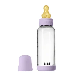 Discount Glass boheme baby bottle latex 240 ml violet sky Sutteflasker