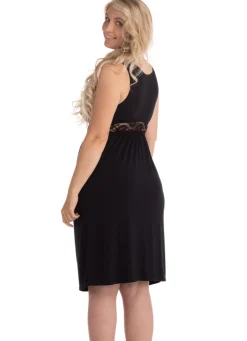 Best Graviditets- og ammenatkjole sort XL Accessories