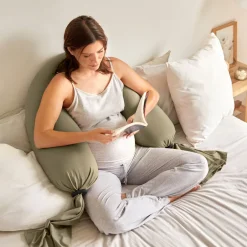 Online Graviditets- og Ammepude - dusty olive Børn Graviditetspuder|Graviditets- & Ammepuder