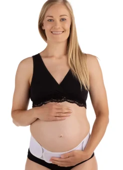 Discount Graviditets støttebælte, hvid S/M Accessories