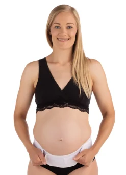 Discount Graviditets støttebælte, hvid S/M Accessories