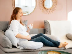 Online Graviditetspude XXL - Mineral grå Børn Graviditetspuder|Ammepuder