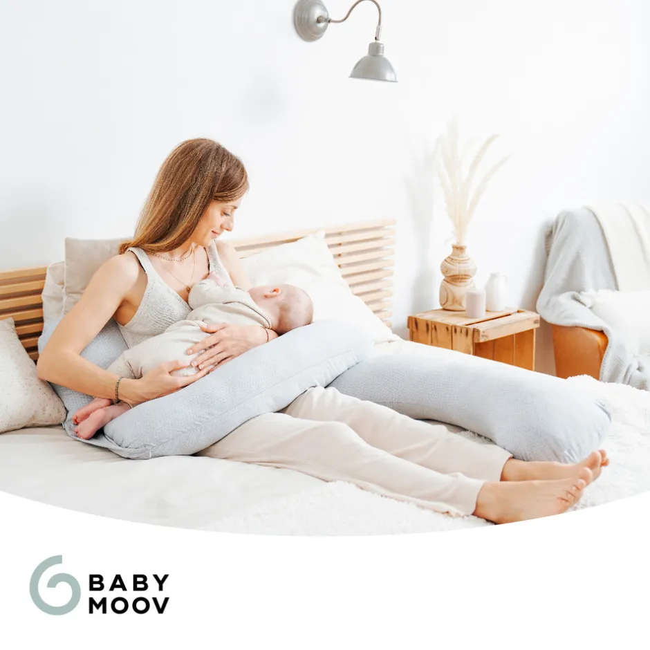 Online Graviditetspude XXL - Mineral grå Børn Graviditetspuder|Ammepuder