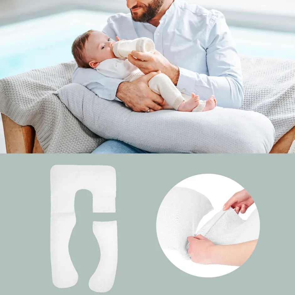 Online Graviditetspude XXL - Mineral grå Børn Graviditetspuder|Ammepuder