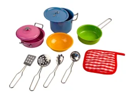 Hot Grydesæt i forskellige farver Køkkenleg