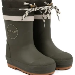 Gum støvle thermo - Hunter green Lange Termostøvler