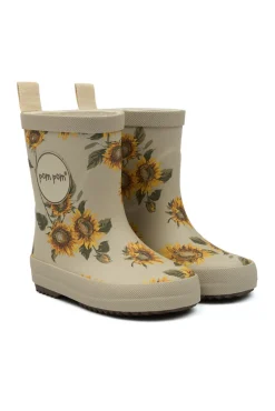 Outlet Gummistøvle AOP - Sunflower Lange Gummistøvler