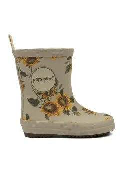 Outlet Gummistøvle AOP - Sunflower Lange Gummistøvler