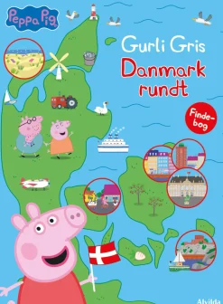 New Gurli Gris - Danmark rundt Børn Børnebøger