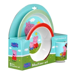 New Gurli Gris Melamin sæt med 3 dele Service