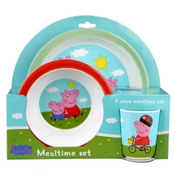 New Gurli Gris Melamin sæt med 3 dele Service