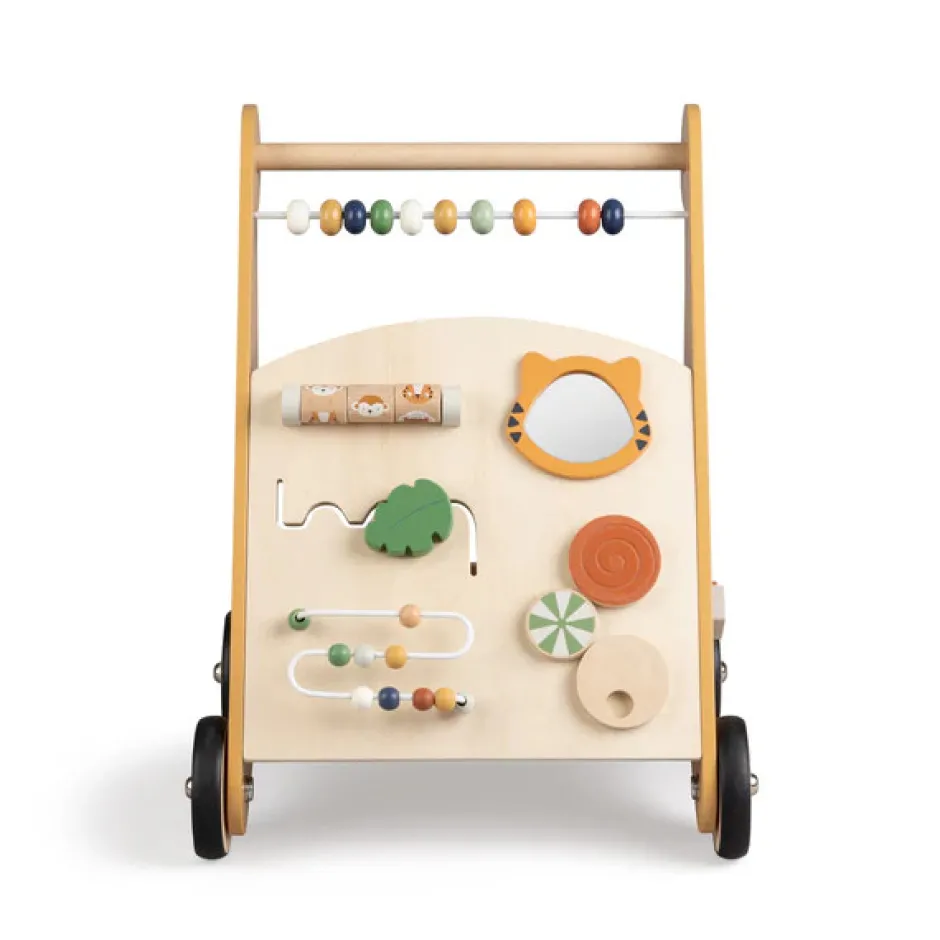 Online Gåvogn m/aktiviteter, træ, Wildlife Gåvogne & Aktivitetsborde