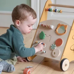 Online Gåvogn m/aktiviteter, træ, Wildlife Gåvogne & Aktivitetsborde