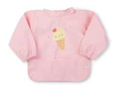 Hagesmæk m. Ærmer - Pink Hagesmække