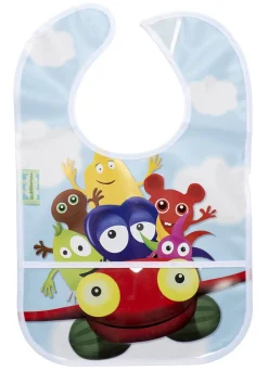 Hot Hagesmæk med flyvermotiv, flerfavet Hagesmække