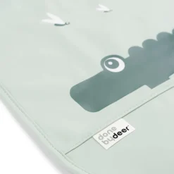 Hot Hagesmæk m/Velcro 2 stk. - croco grøn Hagesmække