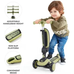 Halley - grassland green Løbehjul & Rulleskøjter