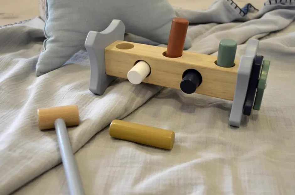 Online Hammerbræt med rotationsfunktion - FSC® Trælegetøj