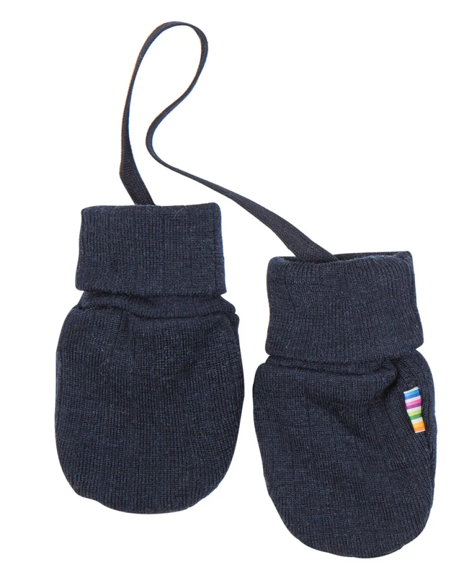 Sale Handske Uden Tommeltot - Navy Luffer & Vanter|Uldhuer, Uldvanter & Uldfutter