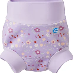 Online Happy nappy - Lilac spring Blebadebukser