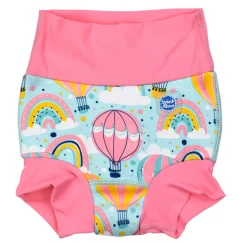 New Happy nappy duo - Up & Away Pink Blebadebukser