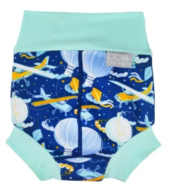 New Happy nappy duo - Up in the Air Blue Blebadebukser