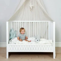 Sale Harlequin Babyseng - hvid - FSC® Mix Børn Tremmesenge