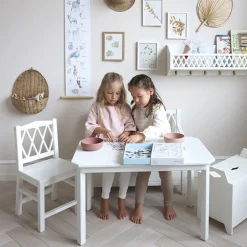 Sale Harlequin Børnestol - white Børn Børneborde & Stole
