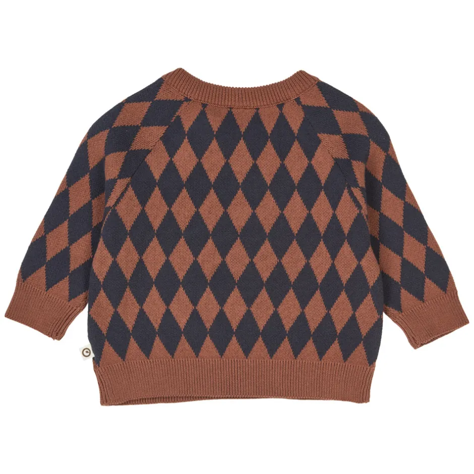 Hot Harlequin Striktrøje - Root Cardigans, Veste & Trøjer