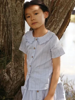 Hazelle nederdel - ZEN BLUE Nederdele