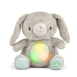 Best Heart to Hugs Sylvi Kaninbamse med hjertelyd & lys Børn White Noise Og Højtalere|Bamser Med Musik