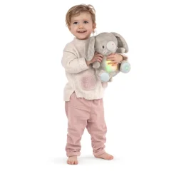 Best Heart to Hugs Sylvi Kaninbamse med hjertelyd & lys Børn White Noise Og Højtalere|Bamser Med Musik