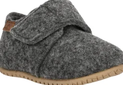 New Heiris hjemmesko - Dark Grey Melange Uld Hjemmesko|Hjemmesko