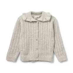 Hot Henny Cardigan - Ecru Melange Cardigans, Veste & Trøjer