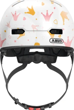 Hjelm Skurb Kid, white crowns, M Cykelhjelme & Tilbehør|Cykelstole & Hjelme
