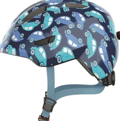 Online Hjelm Smiley 3.0 LED, blue car*, M Cykelhjelme & Tilbehør|Cykelstole & Hjelme