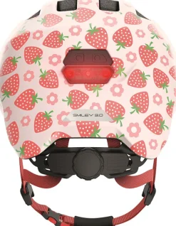 Outlet Hjelm Smiley 3.0 LED, rose strawberry*, M Cykelhjelme & Tilbehør|Cykelstole & Hjelme