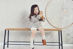 Outlet Hjemmesko, Velcro Star - 66 Cognac Hjemmesko