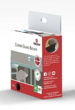 Best Hjørnesikring brun Sikkerhed I Hjemmet