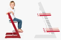 Best Højstol bøg inkl. newborn sæt - hvid Børn Højstole Med Tilbehør