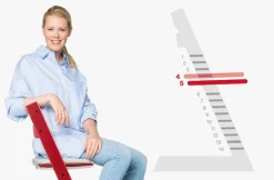 Best Højstol bøg inkl. newborn sæt - hvid Børn Højstole Med Tilbehør