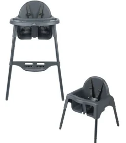 Hot Højstol, Meely, Graphite Børn Højstole Med Tilbehør