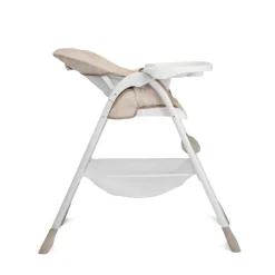 Online Højstol, Mimzy Snacker, Taupe Børn Højstole Med Tilbehør