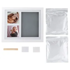 Hot Hånd & Fodaftryk sæt med billedramme Hånd- & Fodaftryk